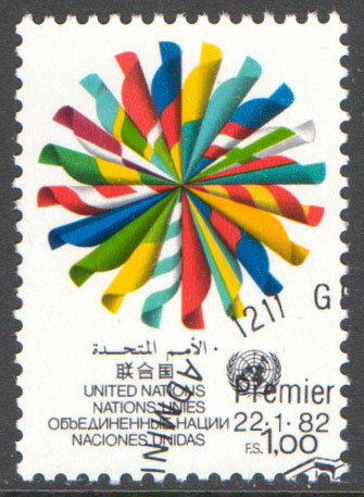 United Nations Geneva Scott 106 Used
